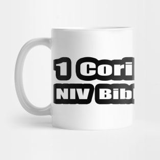 1 Corinthians NIV Bible Verses Mug